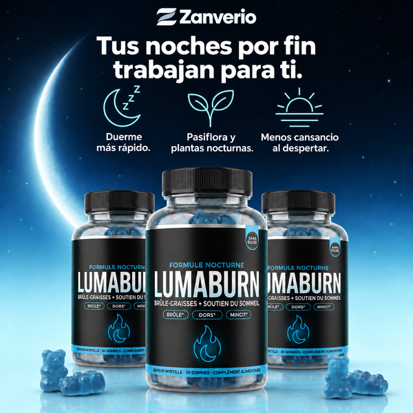 LumaBurn | Gummies nocturnos para hombres de más de 40 años