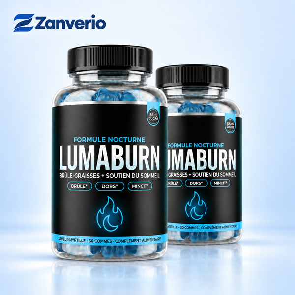 LumaBurn — dos frascos de gummies